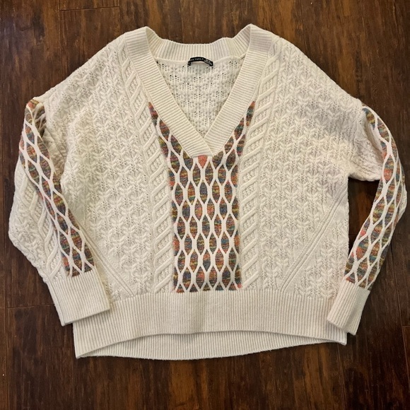 Black tape Branded ladies knit Sweater - Picture 3 of 5